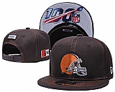 Cleveland Browns Team Logo Adjustable Hat YD (1),baseball caps,new era cap wholesale,wholesale hats